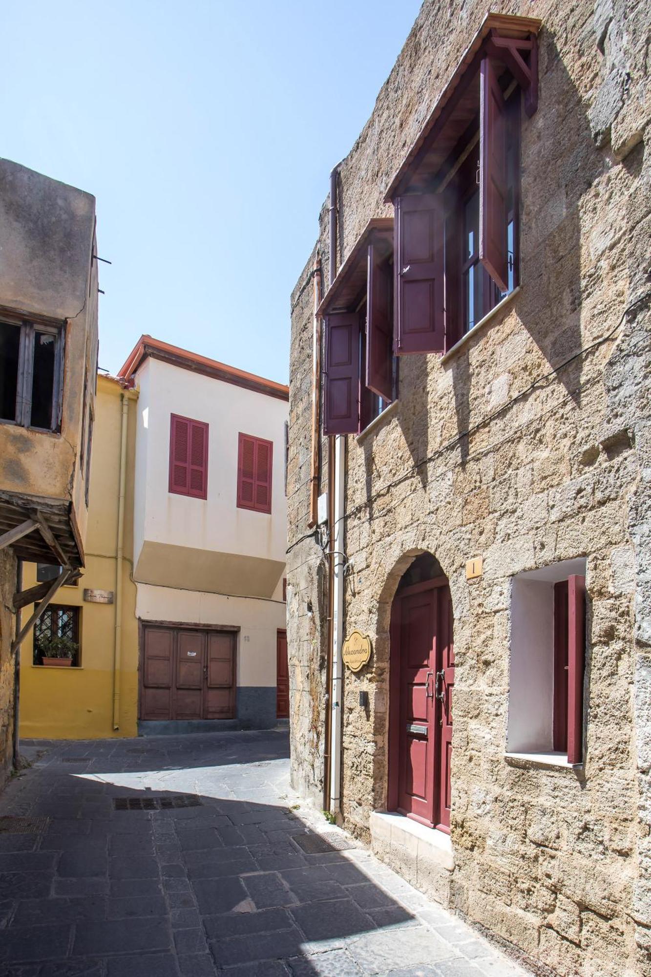 Alexandras Stone House Vila Rhodes City Exterior foto
