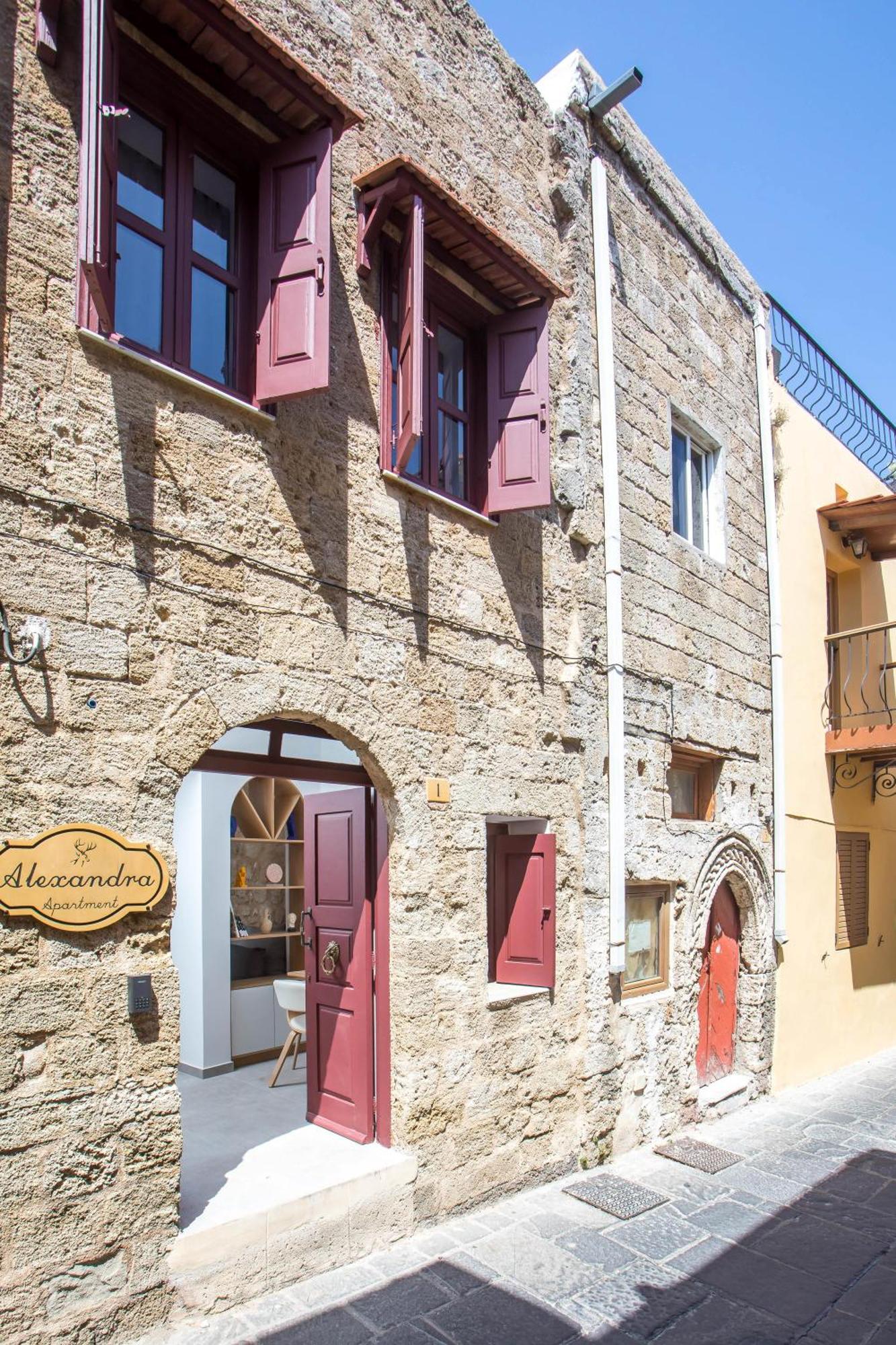 Alexandras Stone House Vila Rhodes City Exterior foto